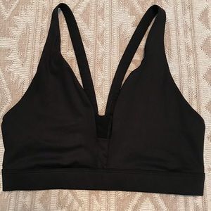 Victoria’s Secret sports bra deep V strappy back